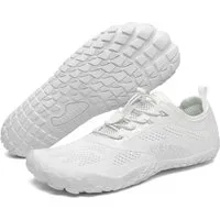 SAGUARO Smart I (flexible Sohle, breite Zehenbox) weiss Barfußschuh