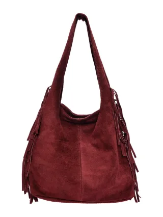 Isabella Rhea Violet Rindsledertasche
