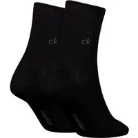 Calvin Klein Jeans Socken CK WOMEN SHORT SOCK 2P ROLL TOP (2 Paar)