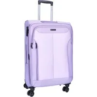 TheTrueC Koffer TheTrueC 4 Rollen Koffer Superlight 68cm Kopenhagen Flieder, 4 Rollen Rollen