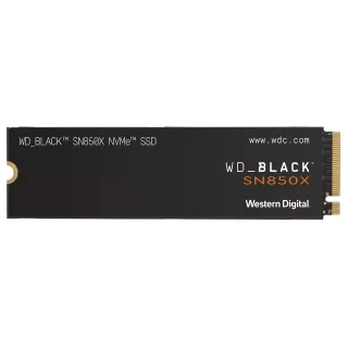 Western Digital WD_BLACK SN850X NVMe SSD 1TB | wds100t2x0e | M.2 2280 / M-Key / PCIe 4.0 x4