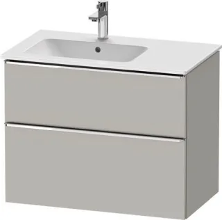 Duravit D-Neo Waschtischunterbau wandhängend Betongrau Matt 810x462x625 mm - DE4366010070000 DE4366010070000