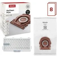 Miele Staubsaugerbeutel XL-Pack Allergy Staubsaugerbeutel HyClean Pure CO, passend für Miele, 9 St., Miele Original Zubehör