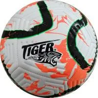 Fußball Größe 5 unaufgeblasen aus PVC mit Nylon Blase weiß