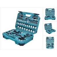 Makita Werkzeugset Handwerkzeug Set 76 tlg. Chrom Vanadium Stahl (E-10899) Bit / Zange
