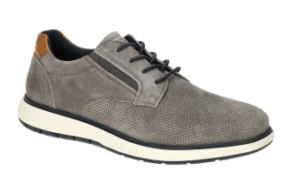 Bugatti 321-AS402-1400 BRUTE Herren Halbschuhe grau taupe Used-Look