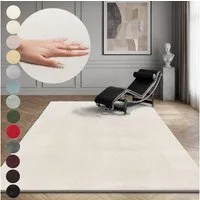 OTTO home Teppich Arabell, Kunstfellteppich, Felloptik, waschbar, rechteckig, Höhe: 16 mm, flauschig, kuschelig, Anti-Rutsch-Unterseite, Wohnzimmer, Schlafzimmer