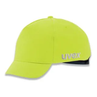 uvex u-cap sport hi-viz Anstoßkappe mit kurzem Schirm gelb 60 cm - 63 cm - 9794481