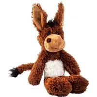 Geschenkestadl Kuscheltier Kuscheltier Esel, beweglich, kuschelweich Braun oder Grau Plüschesel