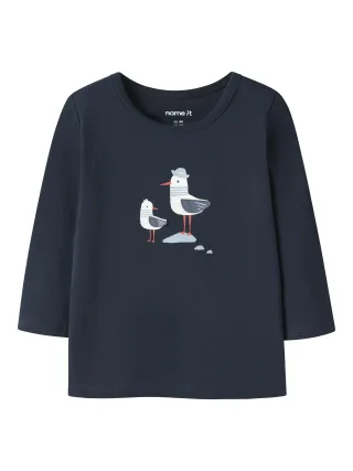 NAME IT - NBMFLOP LS TOP BOX Navy Blazer - Gr. - 56