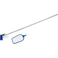 Bestway Poolbodensauger Flowclear™ Poolpflege Basis-Set mit Venturi-Sauger & Kescher, 203 cm
