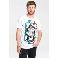 LOGOSHIRT T-Shirt R2D2 - Krieg der Sterne mit auffälligem Print