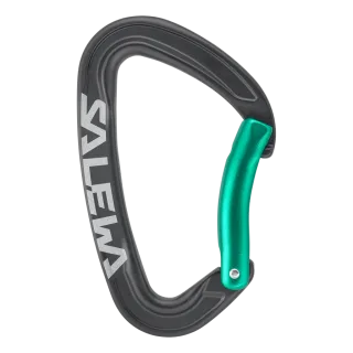 SALEWA - Ortles  Karabiner Mit Gebogenem Schnapper - Schwarz (Gr.UNI)