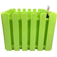 HTI-Living Blumenkasten Pflanzgefäß mit Wasserspeicher 30 cm Nessa (Stück, 1 St., 1 Blumenkasten), Blumenkasten mit Wasserstandsanzeige