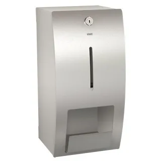 KWC Aquarotter WC-Doppelrollenhalter, STRATOS, Edelstahl, AP, 170x343x166 mm, 3600008880 3600008880