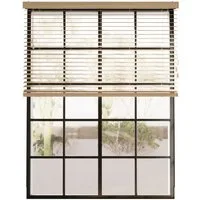 Cocoon Home Jalousie Bambus Jalousie inklusive Montagematerial, Cocoon Bambus Jalousien 75 x 130 cm - 50mm Lamellen - Naturel