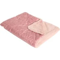 Fashion Dog Tierdecke Double Face Kuscheldecke für Hunde und Katzen, Rosa