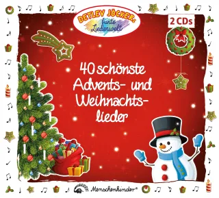Detlev Jöckers 40 schönste Advents- und Weihnachtslieder (inkl. Liederbuch-Download)