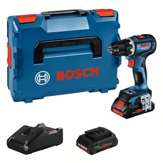 Bosch Akku-Bohrschrauber GSR 18V-90 C, 2 x ProCORE18V 4.0Ah, Ladg. u. BT Low-Energ. Mod. - 06019K6005