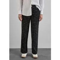 STREET ONE Stoffhose High Waist