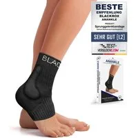 BLACKROX Sprunggelenkbandage [Vergleichssieger 2026 Gr. S-L, Für Damen & Herren, ANANKLE
