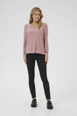 Langarm-Bluse Regular fit Wistful Mauve CC rose