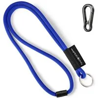 WEBBOMB Schlüsselanhänger Lanyard Tubular Schlüsselband mit Karabiner + Schlüsselring keychain