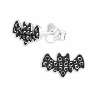Fledermaus Ohrringe aus 925 Silber