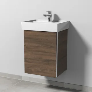 Sanipa 3way Waschtischunterbau zu Villeroy & Boch Collaro Waschtisch mit 1 Tür, Eiche-Arizona BR83080