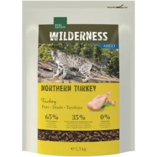 REAL NATURE WILDERNESS Trockenfutter Katze, Adult, Northern Turkey, 2,5 kg