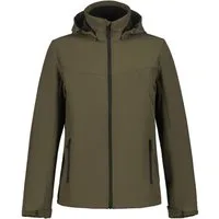 Icepeak Softshelljacke ICEPEAK BRIMFIELD mit abnehmbarer Kapuze, winddicht, wasserabweisend, atmungsaktiv