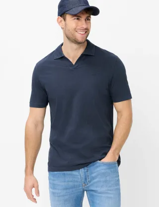 Brax Herren Polo Style PAZ navy, dunkelblau, Gr. 6XL