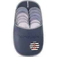 ONVAYA ABS Gästepantoffel Heimatliebe 6er Set, Gästehausschuhe, Filz Pantoffel