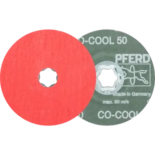 PFERD TOOLS COMBICLICK Keramikkorn Fiberscheibe für Edelstahl - 64193005