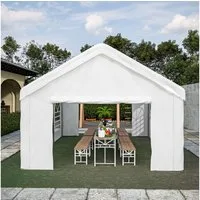 GIHAUVIA Pavillon Partyzelt Pavillons Partyzelte Festzelt 3×6m Faltpavillon Gartenzelt.