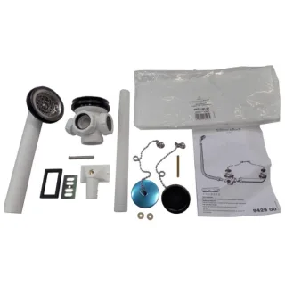 Villeroy & Boch Überlaufgarnitur 94290061 Zubehör 942900 Verchromt