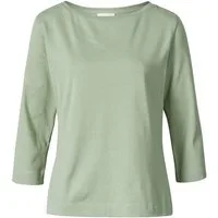 Himalaya Clothing 3/4-Arm-Shirt Basic Shirt 3/4 Arm Damen "Alma" mit Rundhalsausschnitt Bio-Baumwolle Vielseitiges Shirt mit hohem Tragekomfort