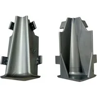 Equipped Eckprofil Equipped 1221 Innenecke Silbergrau 58mm