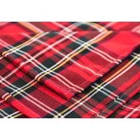 texpot Kissenhülle Schottenkaro Bettwäsche Kariert Tartan Reißverschluß, (1 Stück)
