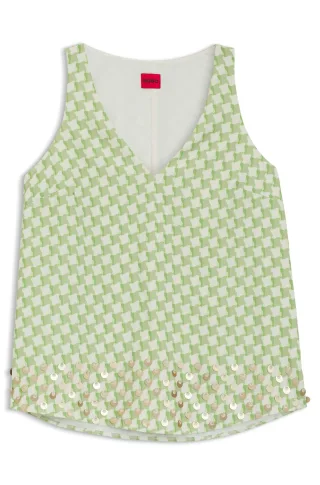 HUGO RED Womenswear - Camaje-1 Patterned - Gr. - 36