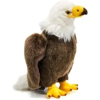 Uni-Toys Kuscheltier Weißkopfseeadler - verschied. Größen - Plüsch-Vogel, Adler, Plüschtier, zu 100 % recyceltes Füllmaterial