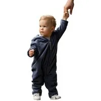 Hoppediz Fleeceoverall Fleece-Overall mit Umschlagbündchen