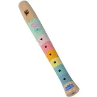 Eichhorn Spielzeug-Musikinstrument Spielzeug Spielwelt Musik Peppa Pig bunte Holzflöte 20cm 109265762