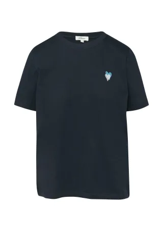 s.Oliver - T-Shirt blau - Gr. - 36