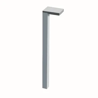 LAUFEN Füße, Palace, Aluminium, Set = 2 Stück, 48309.8, 4830980950041 H4830980950041