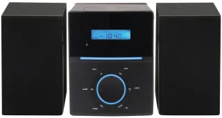 DENVER Mini-Stereoanlage MCA-240, CD-Player, UKW-Radio, schwarz