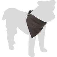 Flamingo Hunde-Halsband Halsband mit Bandana Herbert dunkelbraun