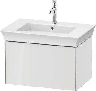 Duravit White Tulip Waschtischunterbau wandhängend Weiß Hochglanz 684x458x410 mm - WT4241085850010 WT4241085850010