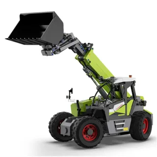 C61051 1/17Multi Function Loader RC Tractors Forklift Trailer Transport MOC Building Blocks 1469PCS for Boys Toy Adult