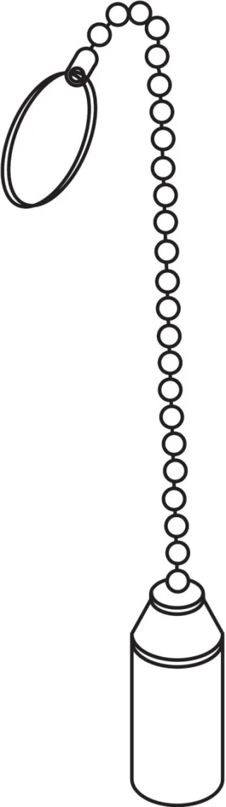 Hansgrohe Kette für Metris Waschtisch-/ Bidetmischer, 97109000 97109000